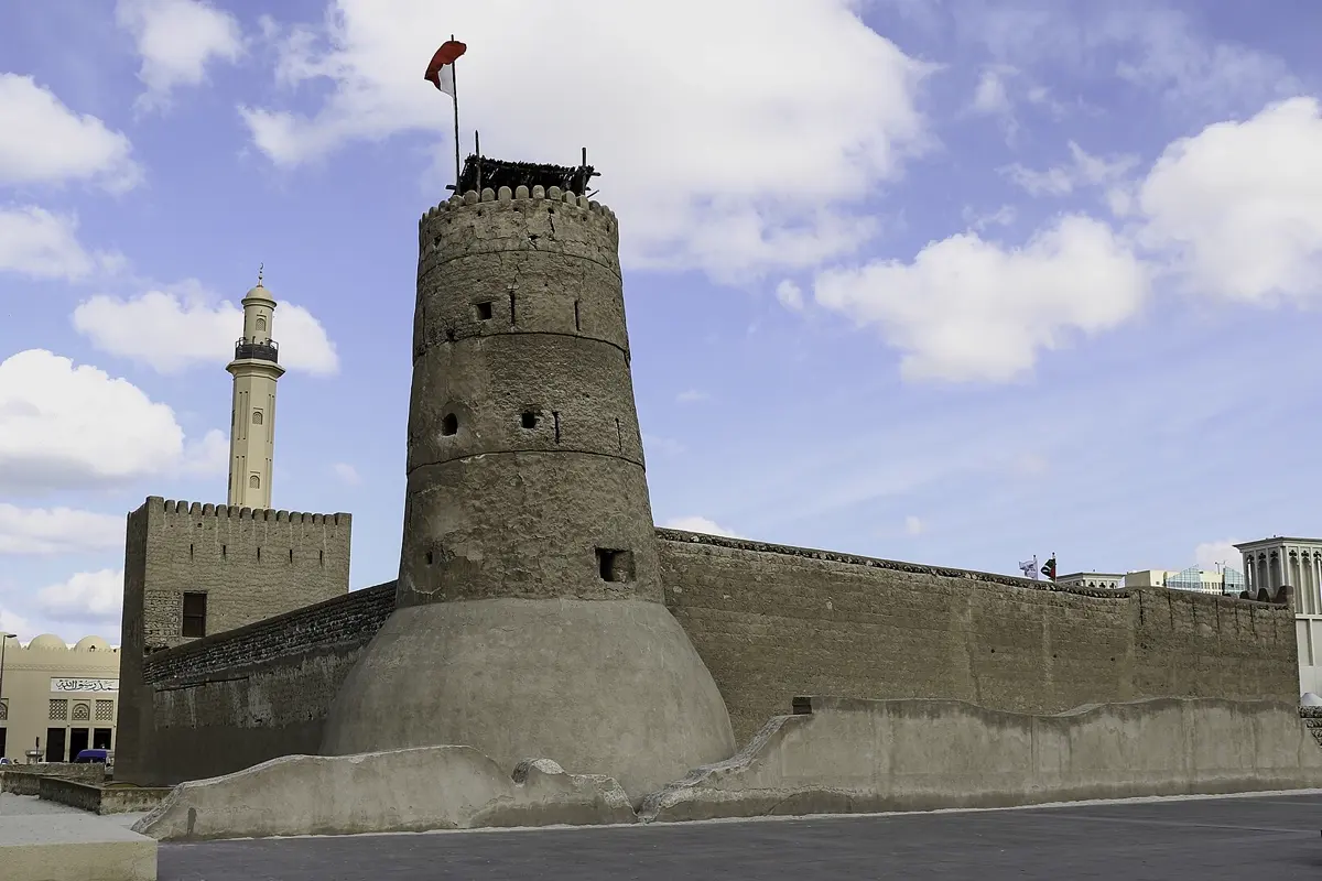 Das Al-Fahidi-Fort in der Altstadt von Dubai