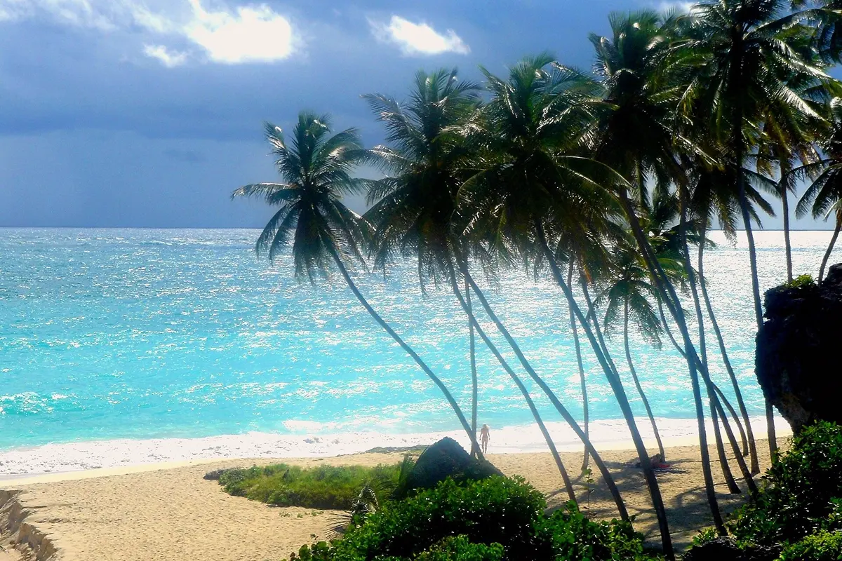 Bottom Bay on the south-east coast of Barbados