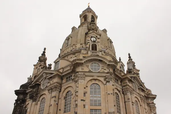 The Frauenkirche in Dresden