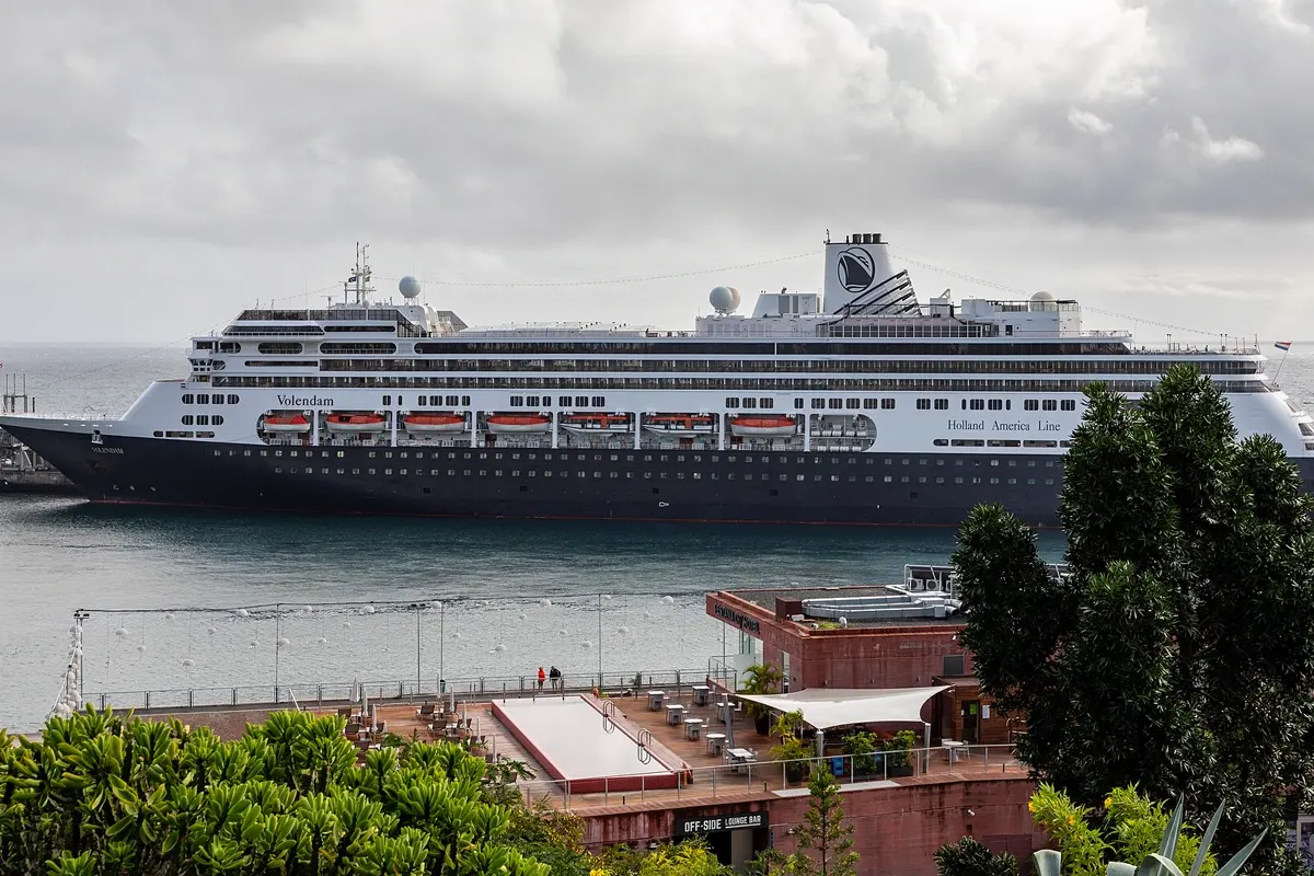 Harbour and bay of Funchal on Madeira