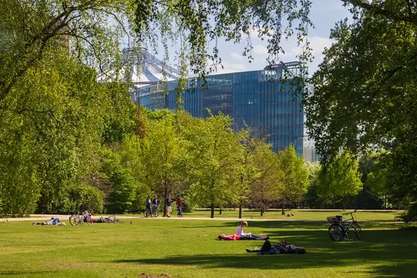 The Großer Tiergarten in Berlin