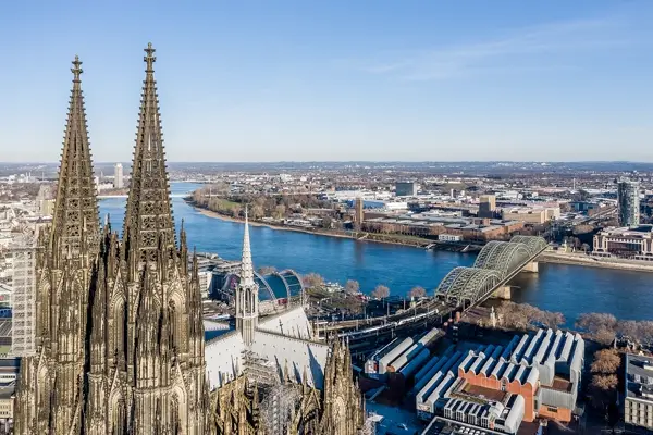 Cologne Cathedral and the Hohenzollern Bridge