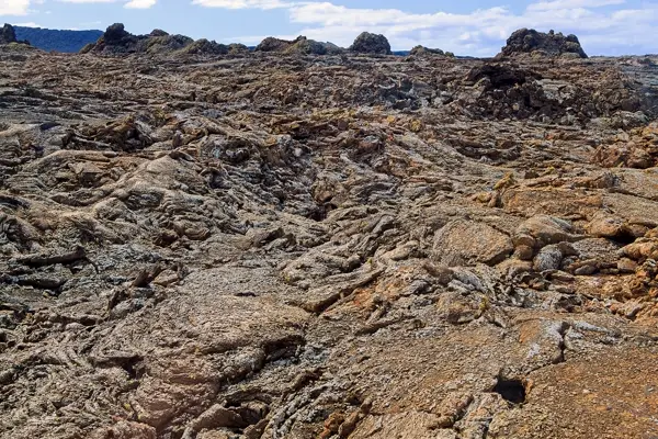 Volcanic landscape in Timanfaya National Park, Lanzarote