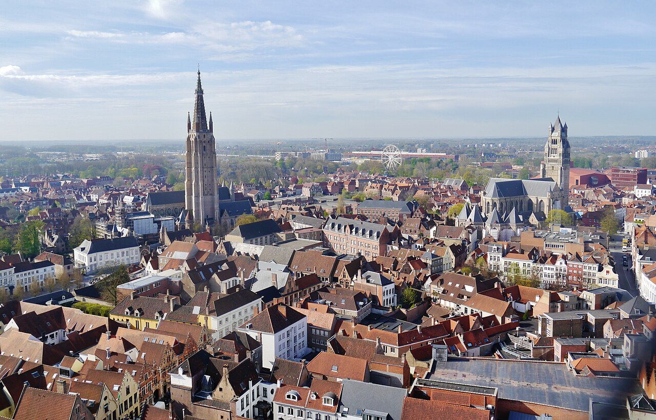 View over Bruges