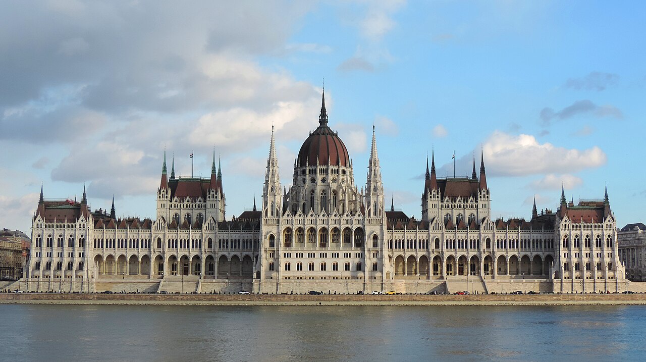 Parliament on the Danube in Budapest