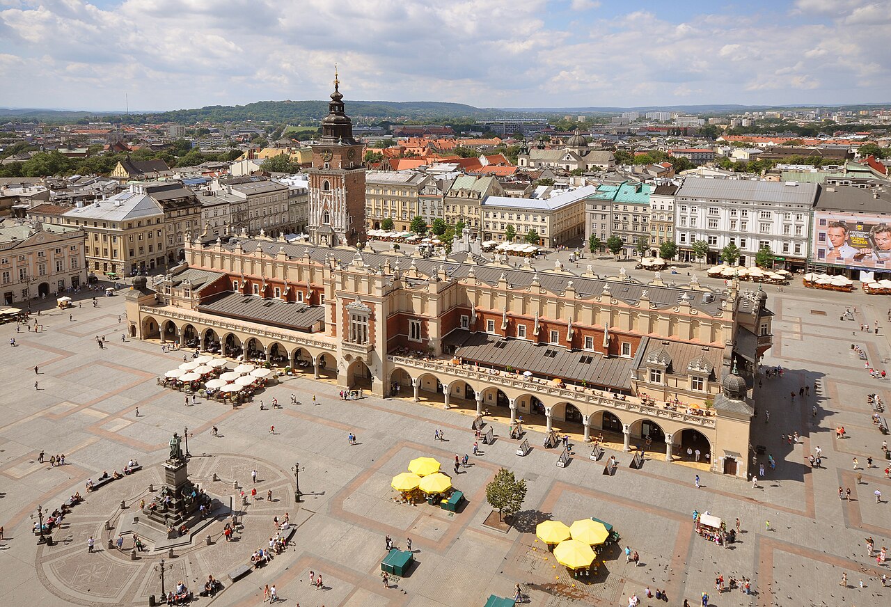 Main Square with the Cloth Hall in Kraków
