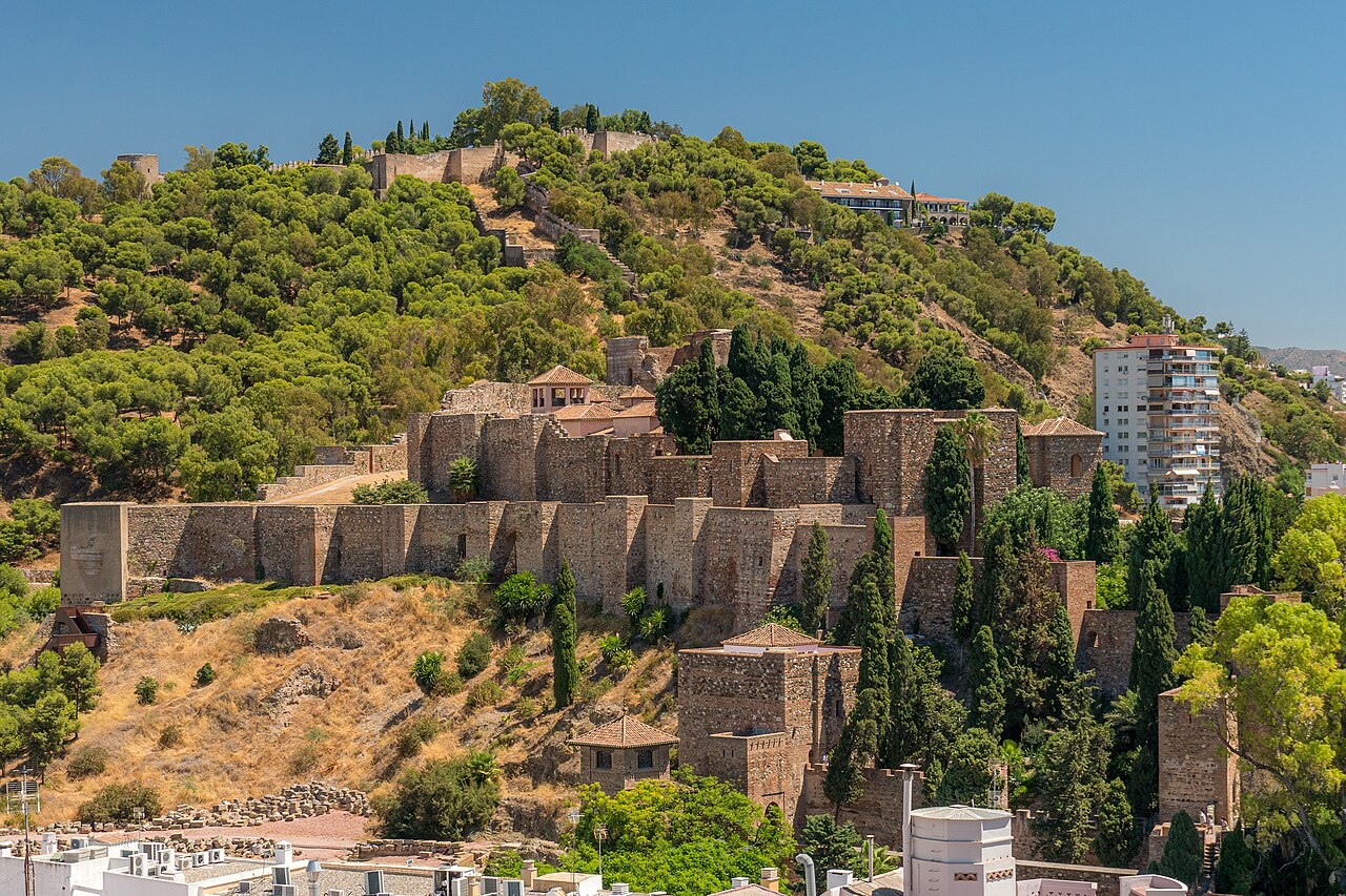 The Alcazaba and Gibralfaro in Málaga