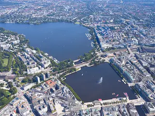 Outer Alster, Hamburg
