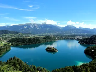 Walk around Lake Bled, Ljubljana