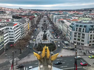 Wenceslas Square, Prague