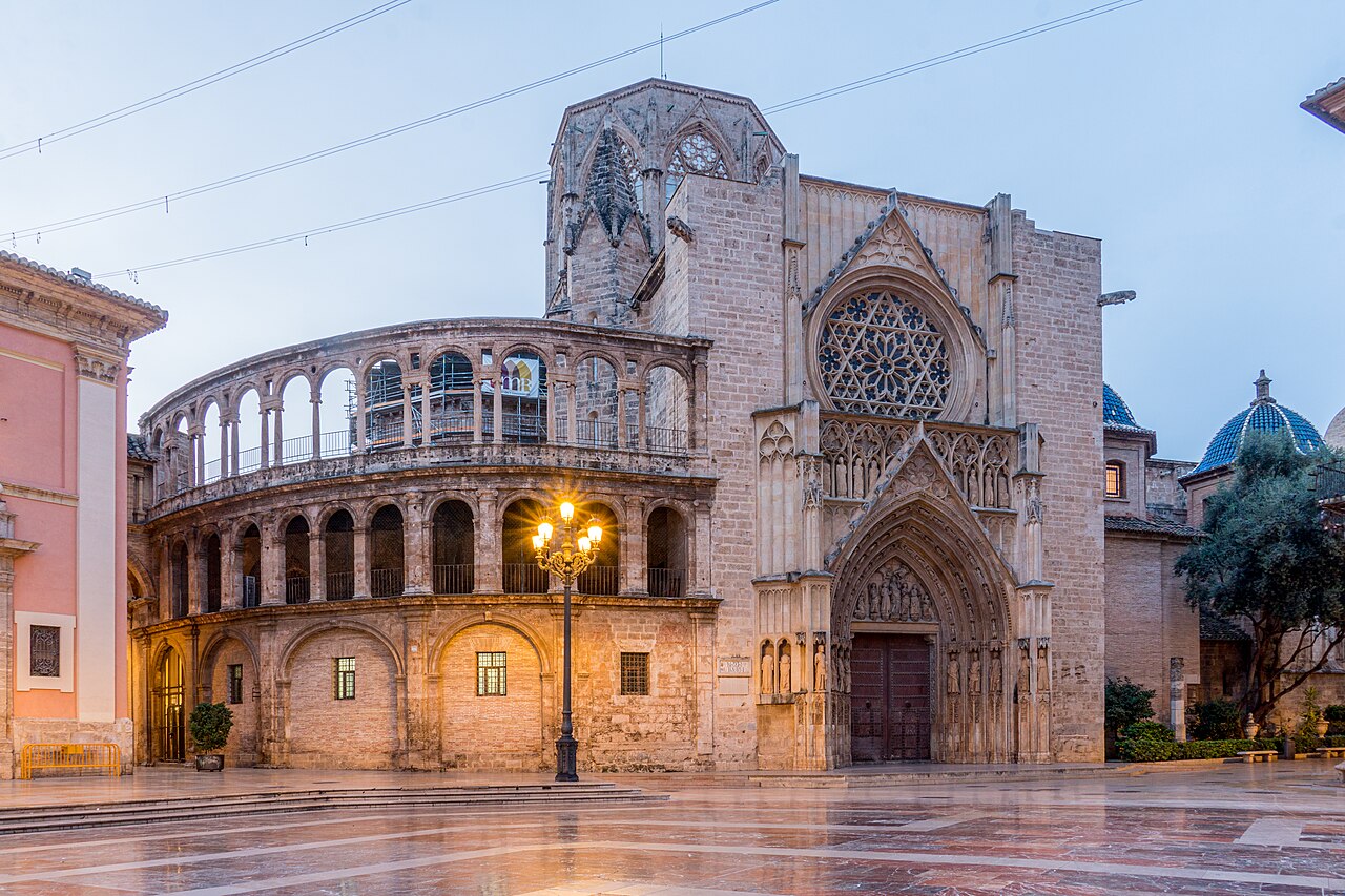 Valencia Cathedral in the morning